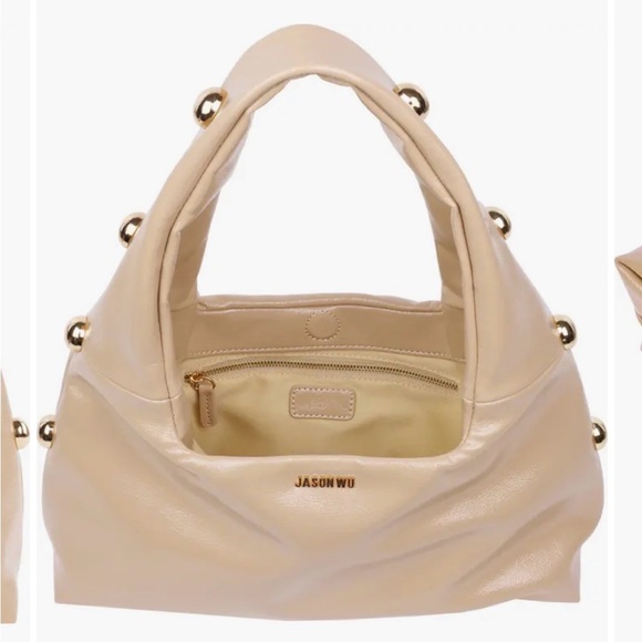 Jason Wu Studded Patent Shoulder Bag - Picture 13 of 16